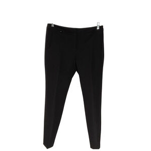 Adrianna Papell Cropped Black Pants, Size 8